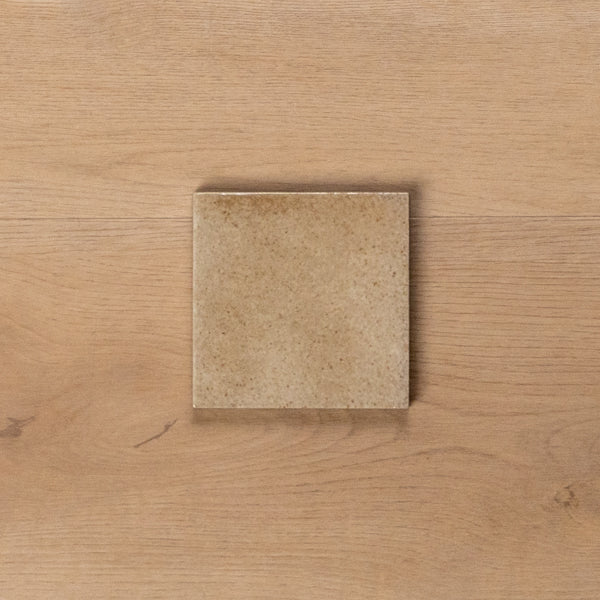 Sicily Beige Gloss Zellige Cushioned Edge Porcelain Tile 100x100mm