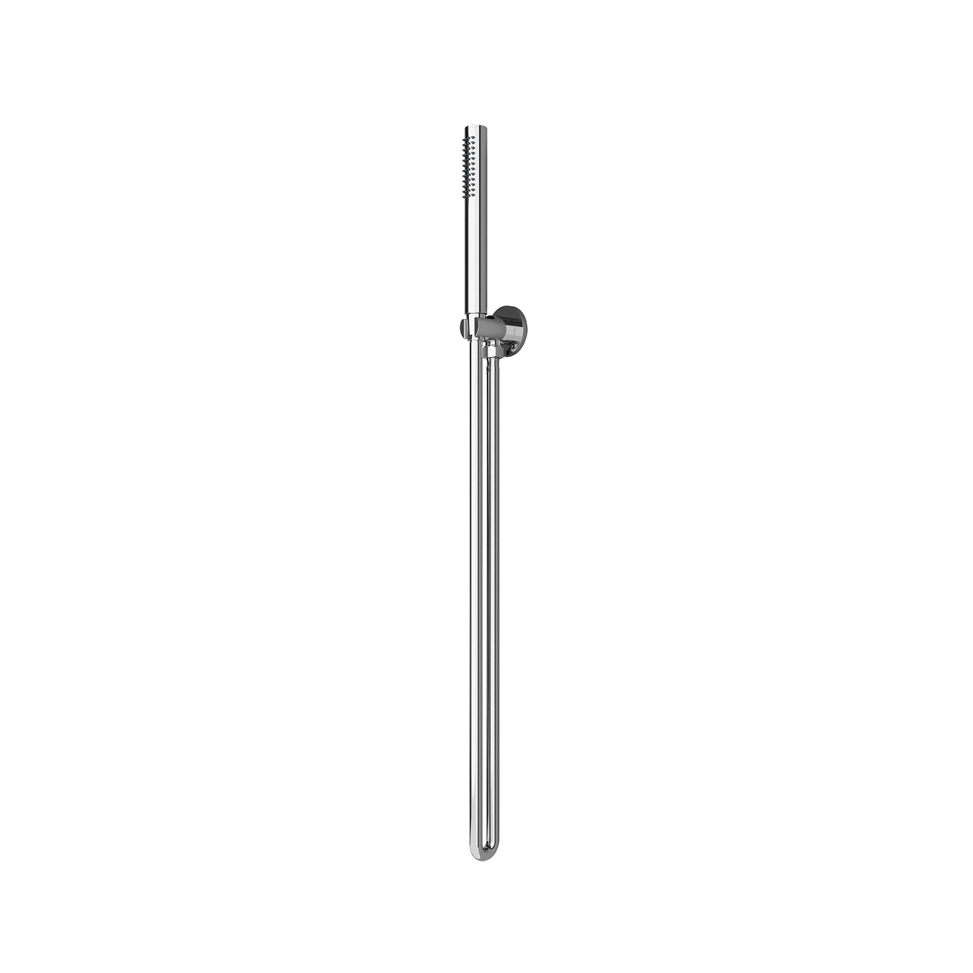Nero Round Shower Bracket Chrome | The Blue Space