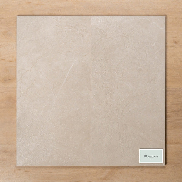 Casuarina Cream Honed Porcelain Tile 300x600mm Double - The Blue Space