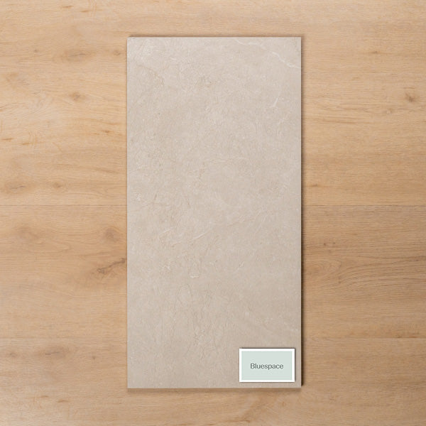 Casuarina Cream Honed Porcelain Tile 300x600mm - The Blue Space