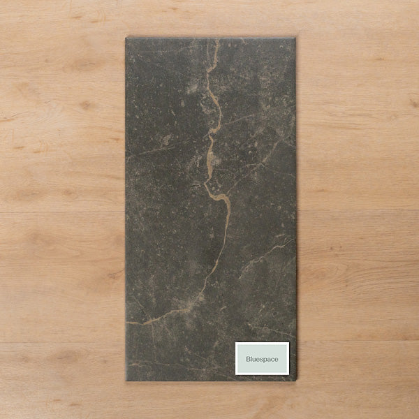 Avalon Charcoal Matt P2 Porcelain Tile 300x600mm - The Blue Space