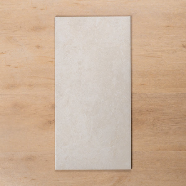 Avalon White Matt P2 Porcelain Tile 300x600mm - The Blue Space