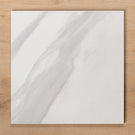 Perisher White Marble Matt Rectified Ceramic Floor Tile 300x300mm - The Blue Space