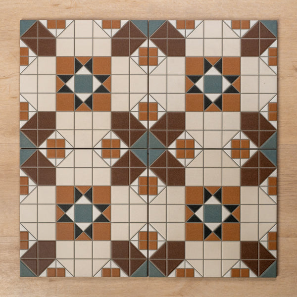 Alicante Kirkham Matt Cushioned Edge Porcelain Tile 316x316mm Straight Pattern - The Blue Space