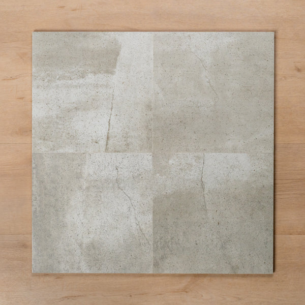 Discovery Urban Grey Matt Rectified Ceramic Tile 300x300mm Straight Pattern - The Blue Space