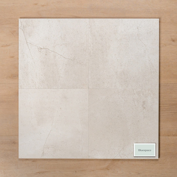 Discovery Silver Pearl Matt Rectified Ceramic Tile 300x300mm Straight Pattern - The Blue Space