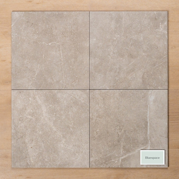 Avalon Grey Matt P3 Porcelain Tile 300x300mm Straight Pattern - The Blue Space