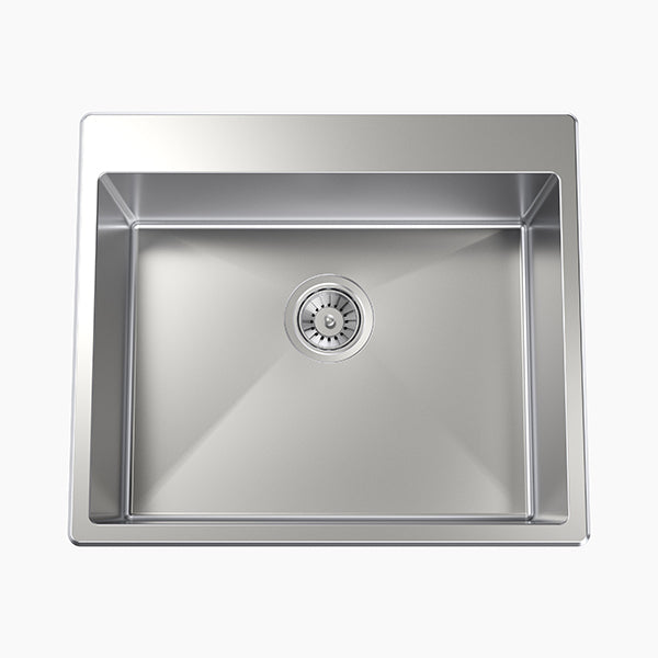 Clark Square 45L Laundry Sink with no tapholes at The Blue Space