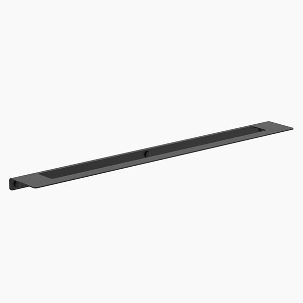 Clark Square Single Towel Rail - Matte Black - The Blue Space