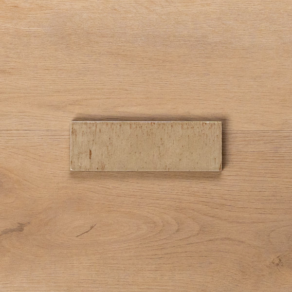 Sicily Beige Gloss Cushioned Edge Porcelain Tile 50x150mm - The Blue Space