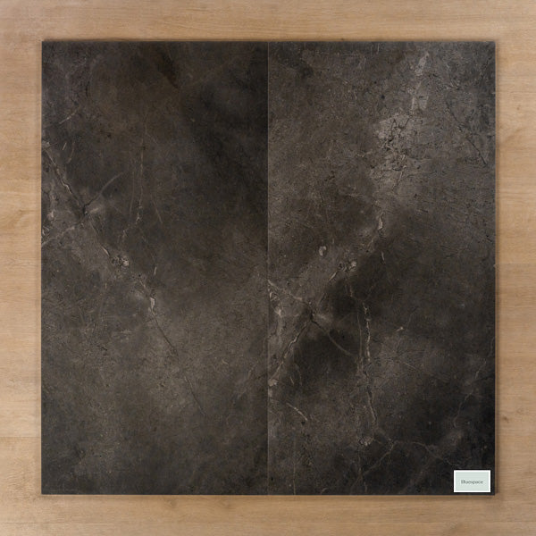 Casuarina Charcoal Matt P4 Porcelain Tile 600x1200mm Double - The Blue Space