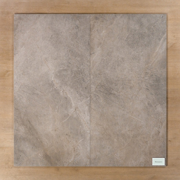 Casuarina Grey Matt P4 Porcelain Tile 600x1200mm Double - The Blue Space