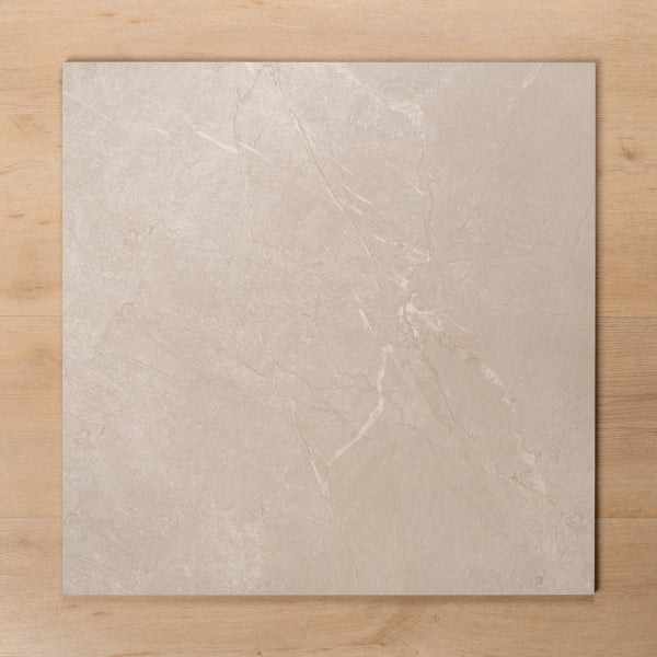 Casuarina Cream Matt P4 Porcelain Tile 600x600mm - The Blue Space