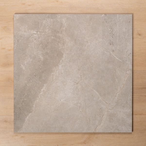 Casuarina Grey Matt P4 Porcelain Tile 600x600mm - The Blue Space