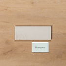 Sicily Bianco White Gloss Cushioned Edge Porcelain Tile 75x200mm - The Blue Space