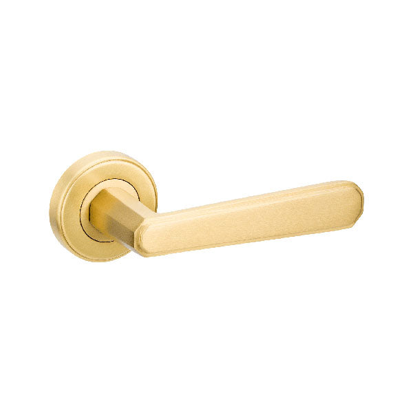 Zanda Vienna Privacy Set Satin Brass online at The Blue Space