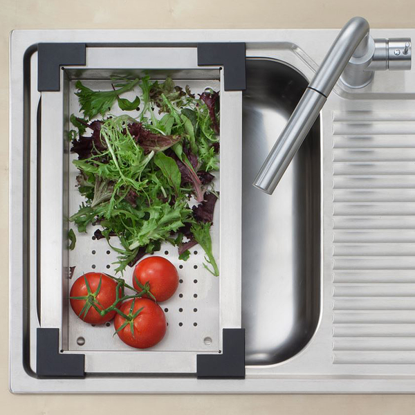 Oliveri Cooking Stainless Steel Professional Colander Lifestyle - The Blue Space