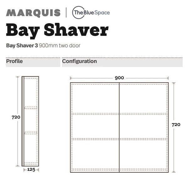 Marquis Bay Shaving Cabinet