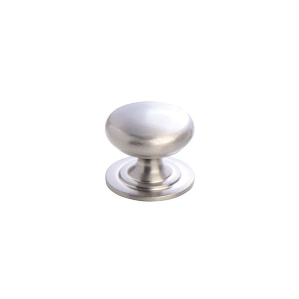 Momo Handles Bosco Plain Knob 32mm Brushed Nickel online at The Blue Space