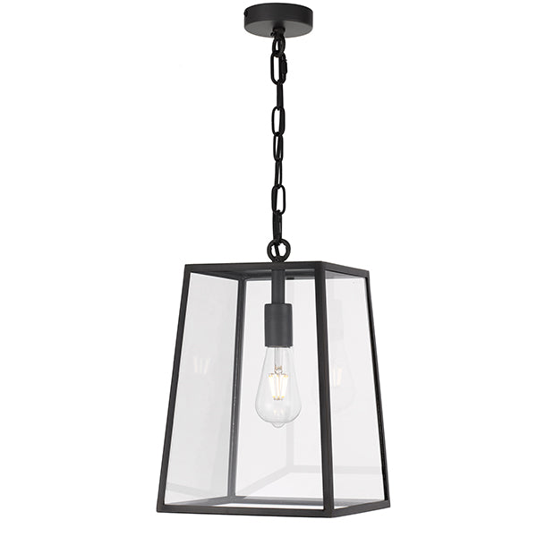 Telbix Cantena ES 25cm Pendant Black online at The Blue space