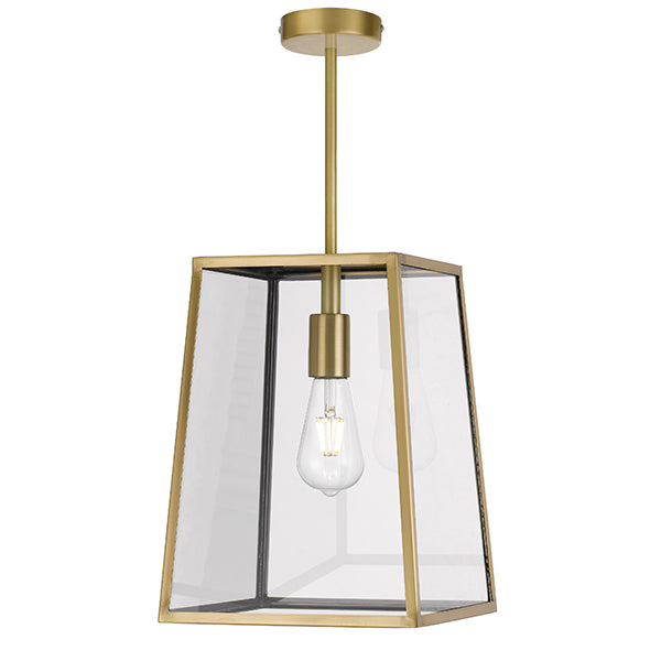 Telbix Cantena ES 25cm Pendant Antique Brass Online at The Blue Space