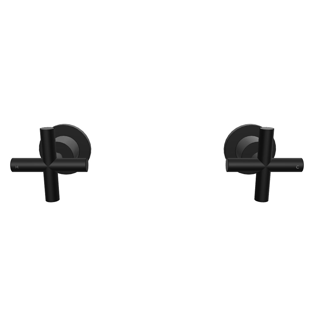 Clark Cross Wall Top Assemblies - Matte Black 3D Model - The Blue Space