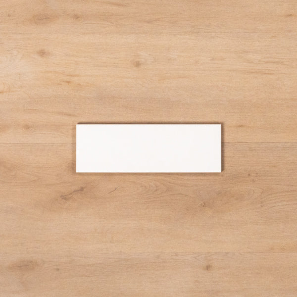 Wategos Satin White Tile 100x300mm