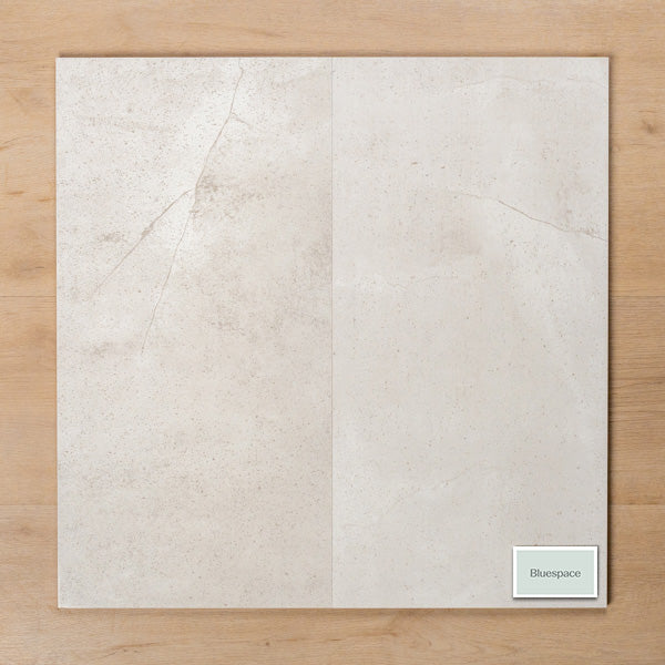 Discovery Silver Pearl Gloss Rectified Ceramic Tile 300x600mm Double - The Blue Space