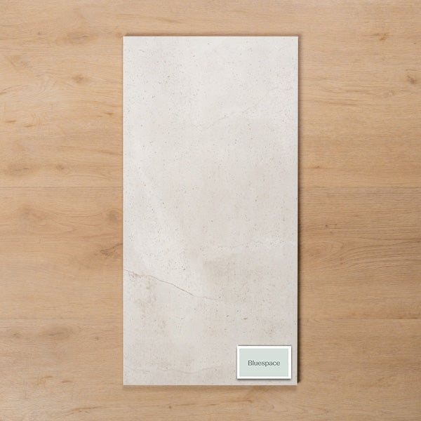 Discovery Silver Pearl Gloss Rectified Ceramic Tile 300x600mm - The Blue Space