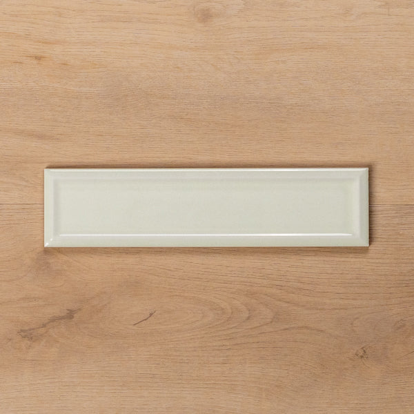 Whitehaven Green Gloss Frame Ceramic Subway Tile 68x280mm - The Blue Space