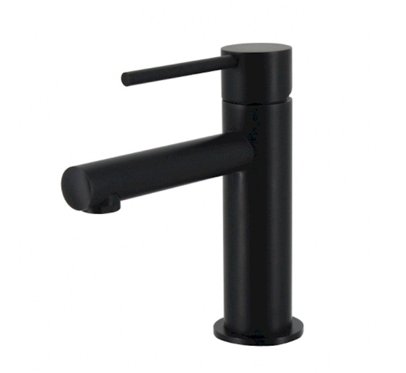 Modern National Star Mini Basin Mixer Matt Black | The Blue Space