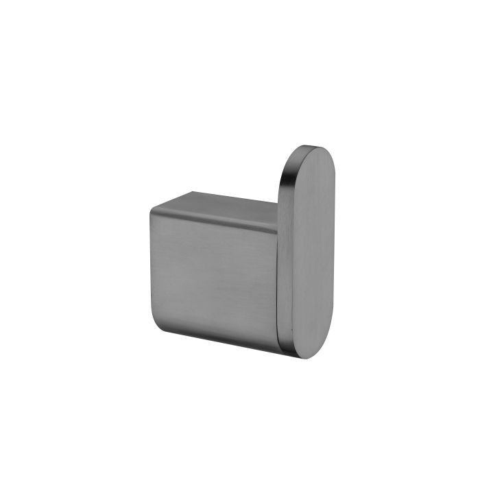 Nero Bianca Robe Hook Gun Metal Grey | The Blue Space