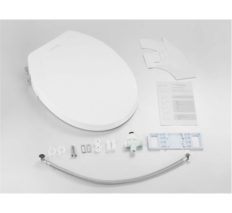Lafeme Vera Non Electric Bidet Toilet Seat Cold Wash Only parts close up | The Blue Space