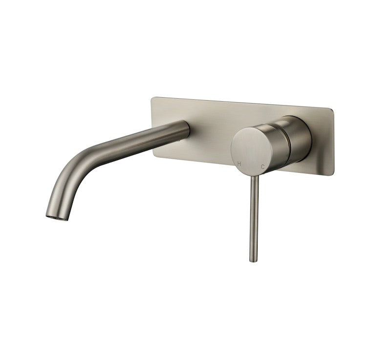 Modern National Star Mini Wall Combination Brushed Nickel | The Blue Space