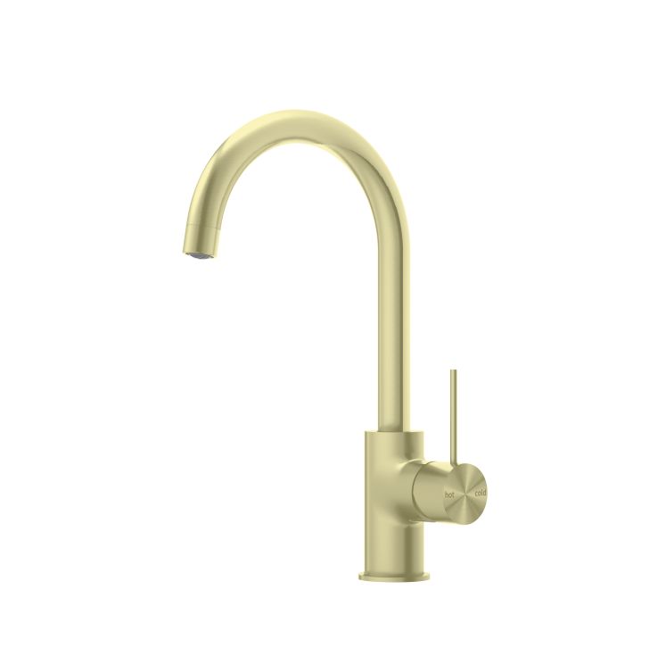 Nero Mecca Kitchen Mixer Brushed Gold | The Blue Space