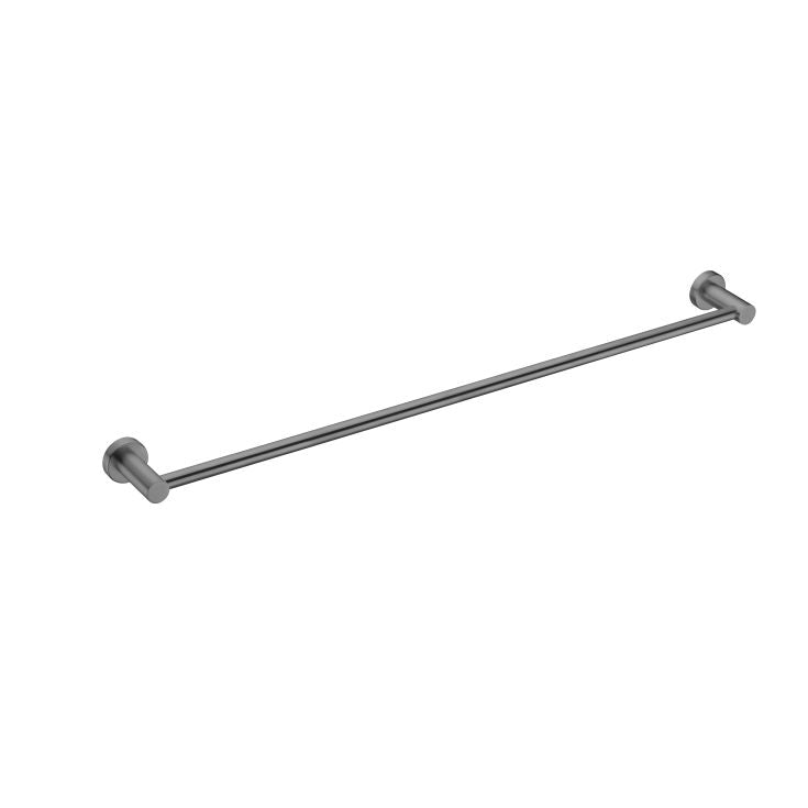 Nero Mecca Single Towel Rail 600mm Gun Metal | The Blue Space