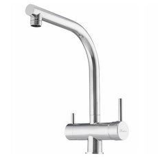 Oliveri Essentials 3 Way Square Neck Filter Tap - Chrome - The Blue Space
