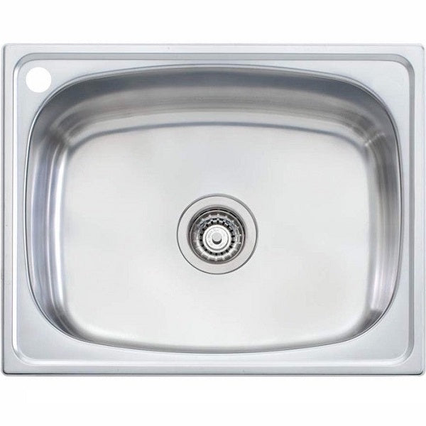 Oliveri Laundry 45L tub topmount 1TH L/H - The Blue Space