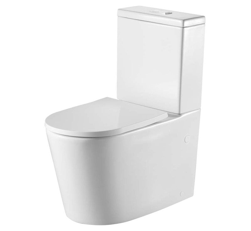 Oliveri Vienna Back to Wall Rimless Toilet Suite - Online at The Blue Space