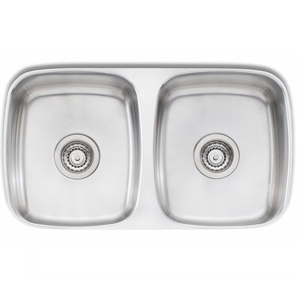 Oliveri Endeavour double bowl undermount sink - The Blue Space