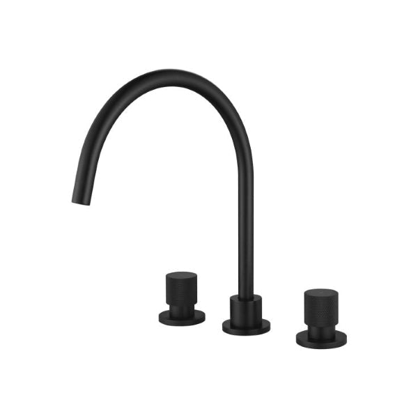 Modern National Cadence 1/4 Turn Kitchen Set Matte Black | The Blue Space