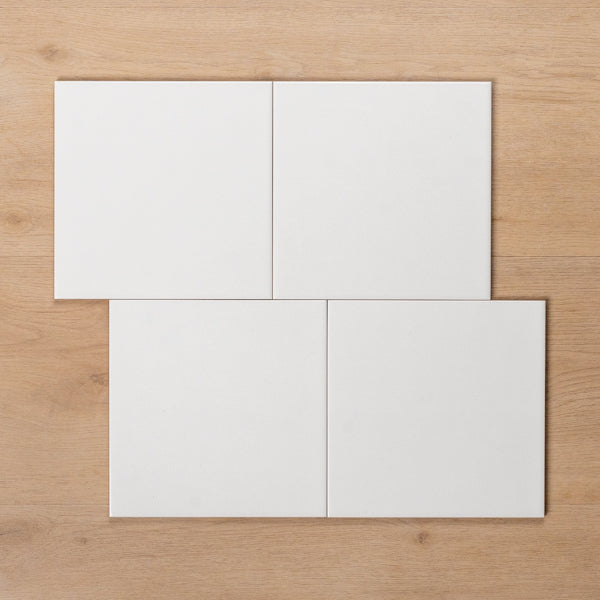 Buller Gloss White 200x200mm Offset Pattern - The Blue Space