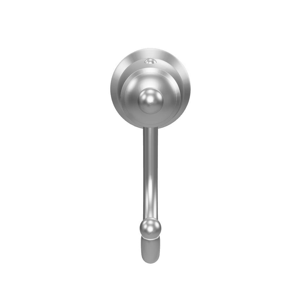 Fienza Lillian Robe Hook - Brushed Nickel 3D Model - The Blue Space