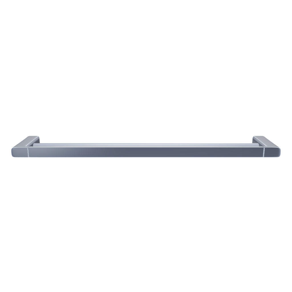 Caroma Luna Double Towel Rail Chrome 3D Model - The Blue Space