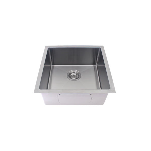 Modern National Single Bowl Sink, Round Corner Round Waste | The Blue Space