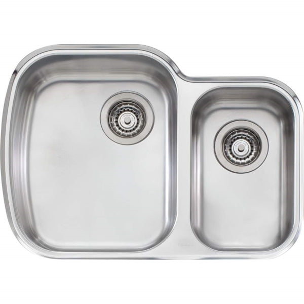 Oliveri Monet 1 & 1/2 R/H bowl undermount sink - The Blue Space