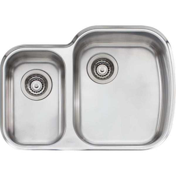 Oliveri Monet 1 & 1/2 L/H bowl undermount sink - The Blue Space