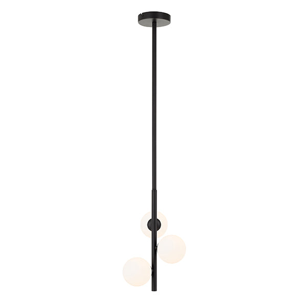 Telbix Moran G9 3 Light Pendant Black Online at the Blue Space