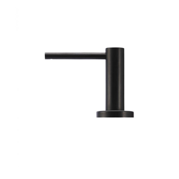 Meir Round Matte Black Soap Dispenser - The Blue Space
