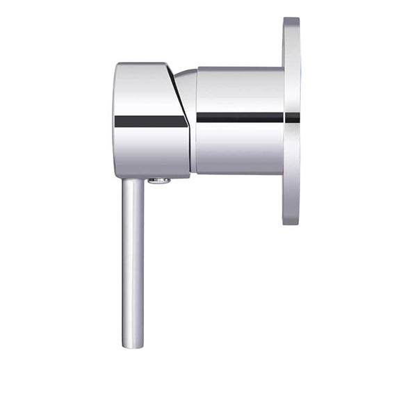 Meir Round Chrome Wall Mixer